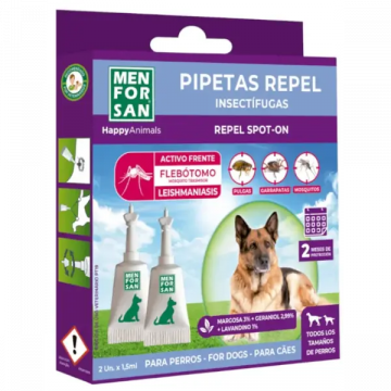 Menforsan pipeta antiparasitaria perros 2ud