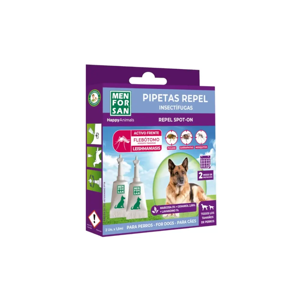 Menforsan pipeta antiparasitaria perros 2ud