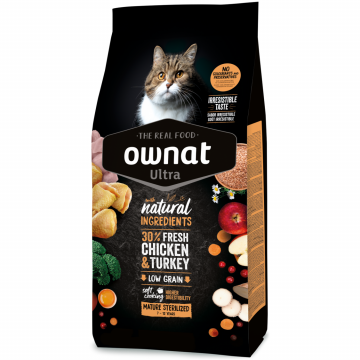 Ownat Cat Ultra Mature Sterilized 8 Kg