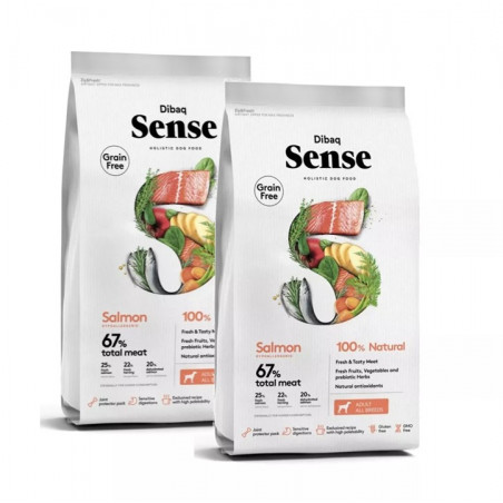 Dibaq Sense Grain Free Salmon 2 x 12 kg