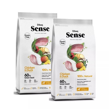 Dibaq Sense Grain Free Pollo & Pato 2 x 12Kg