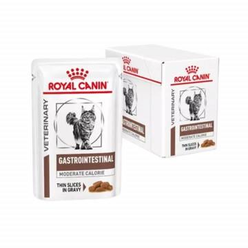 Royal Canin Veterinary Gastrointestinal Moderate Calorie Sobre Para Gato PACK