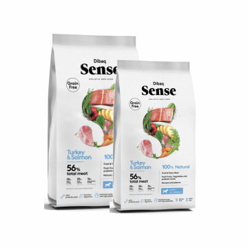 Dibaq Sense Grain Free Salmon & Pavo (Puppy)