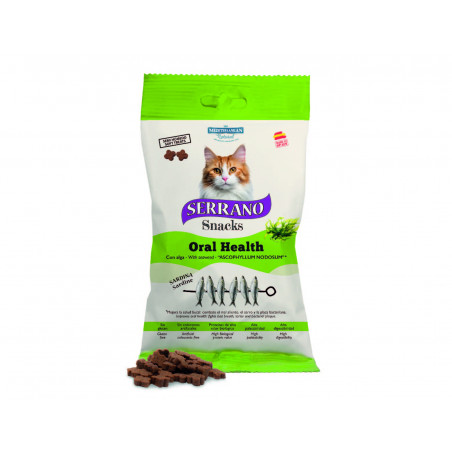 Mediterranean Serrano Snacks Para Gatos Salud Bucal Sardina