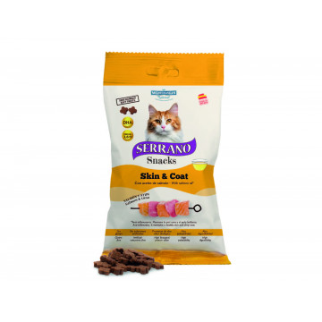 Mediterranean Serrano Snacks Para Gatos Omega 3 + DHA Salmon