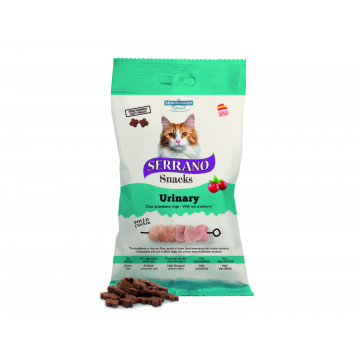 Mediterranean Serrano Snacks Para Gatos Urinary Pollo