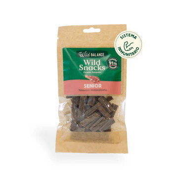 Imagen de Wild Balance WILD SNACKS Premios Naturales Funcionales para Perros 75 Gr - Senior de Ternera