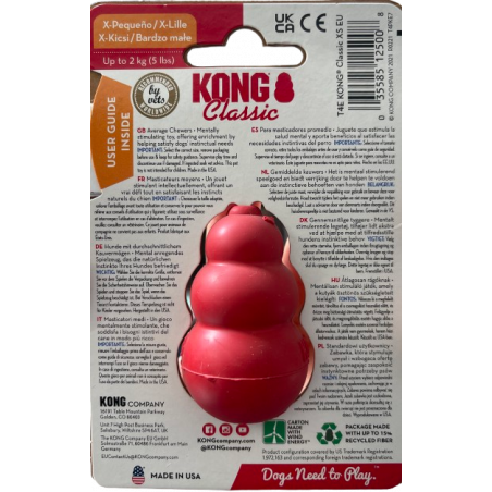 KONG Classic Red XS