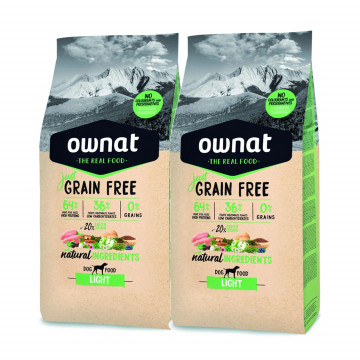 Imagen de Ownat Just Grain Free Light - PACK 2 X 14 Kg