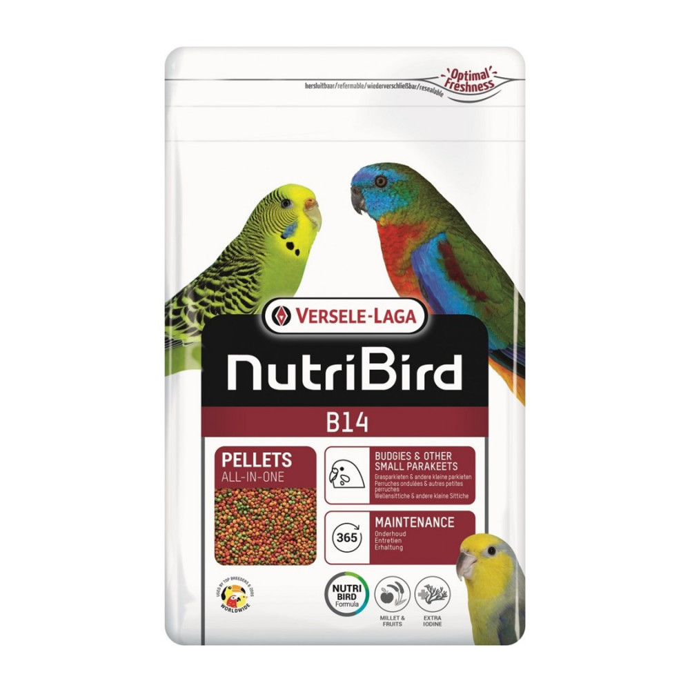 Versele-Laga NutriBird B14 Pienso de Mantenimiento Para Periquitos 800 gr
