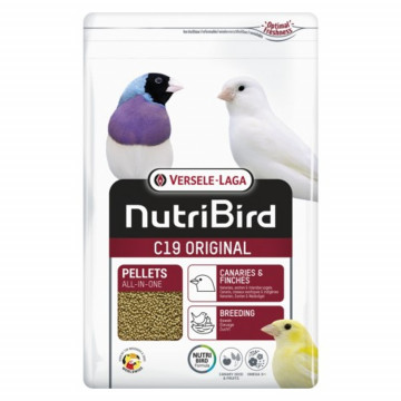Versele-Laga NutriBird C19 Original Pienso Para Canarios Exoticos 3 kg