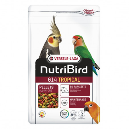 Versele-Laga NutriBird G14 Tropical Pienso Para Grandes Periquitos