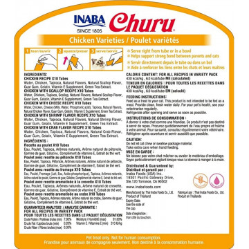 Churu Cat Variedades de Pollo