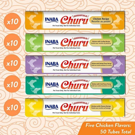 Churu Cat Variedades de Pollo