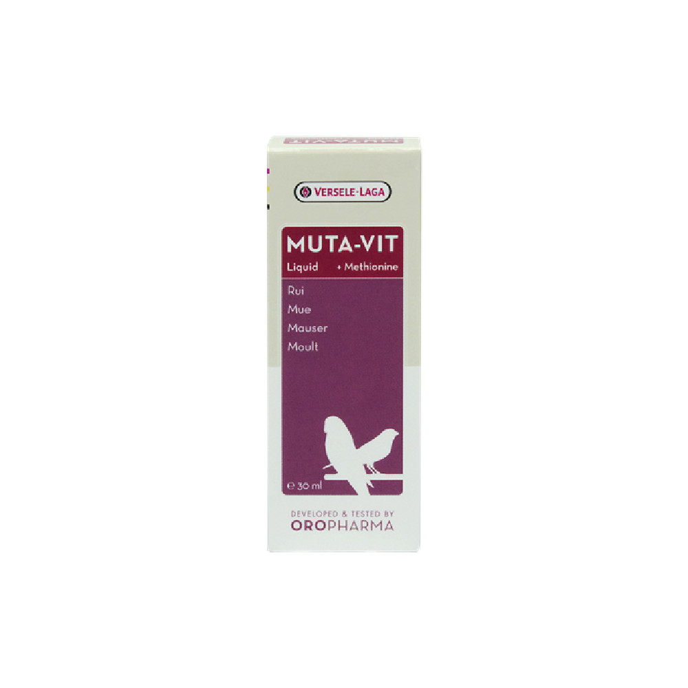 Versele-Laga Oropharma Muta-Vit Mezcla De Vitaminas Para La Muda De Pajaros (6 unid)