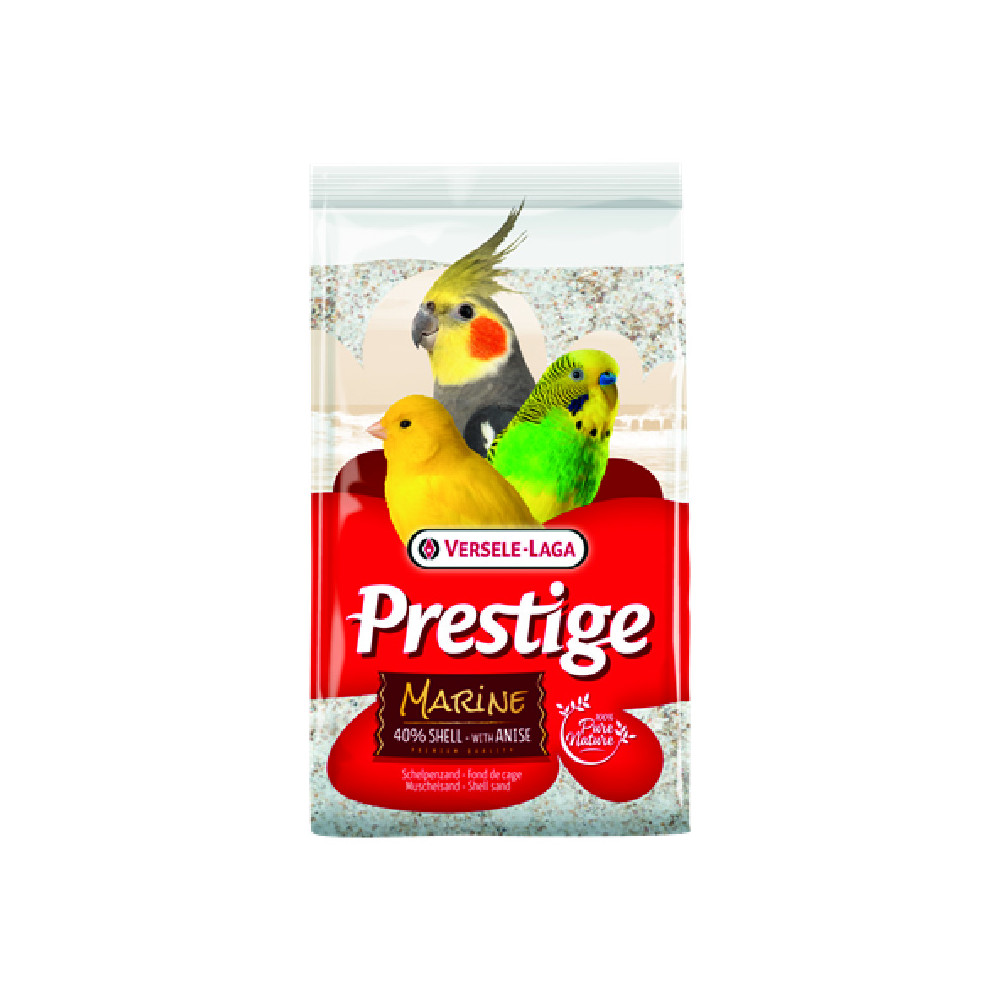 Versele-Laga Prestige Marine Arena de Conchas Y Anís Para Pájaros