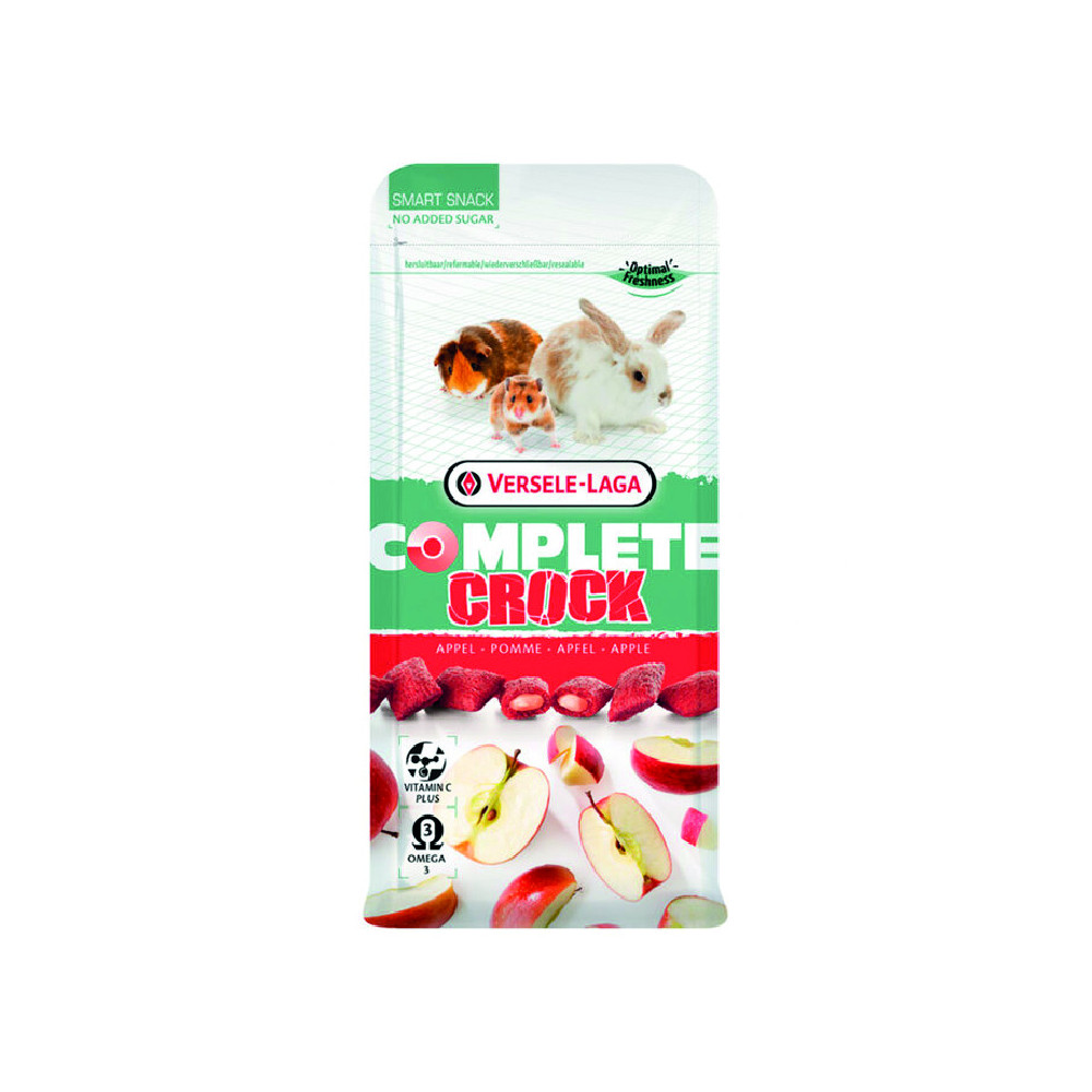 Versele-Laga Crock Complete Chuches De Manzana Para Roedores
