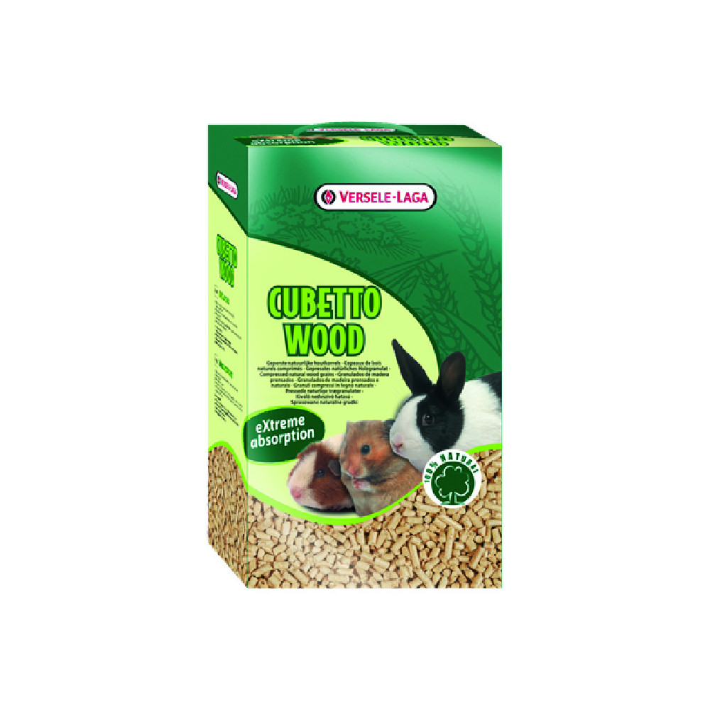 Versele-Laga Cubetto Madera 12 litros Pellets De Madera Prensados