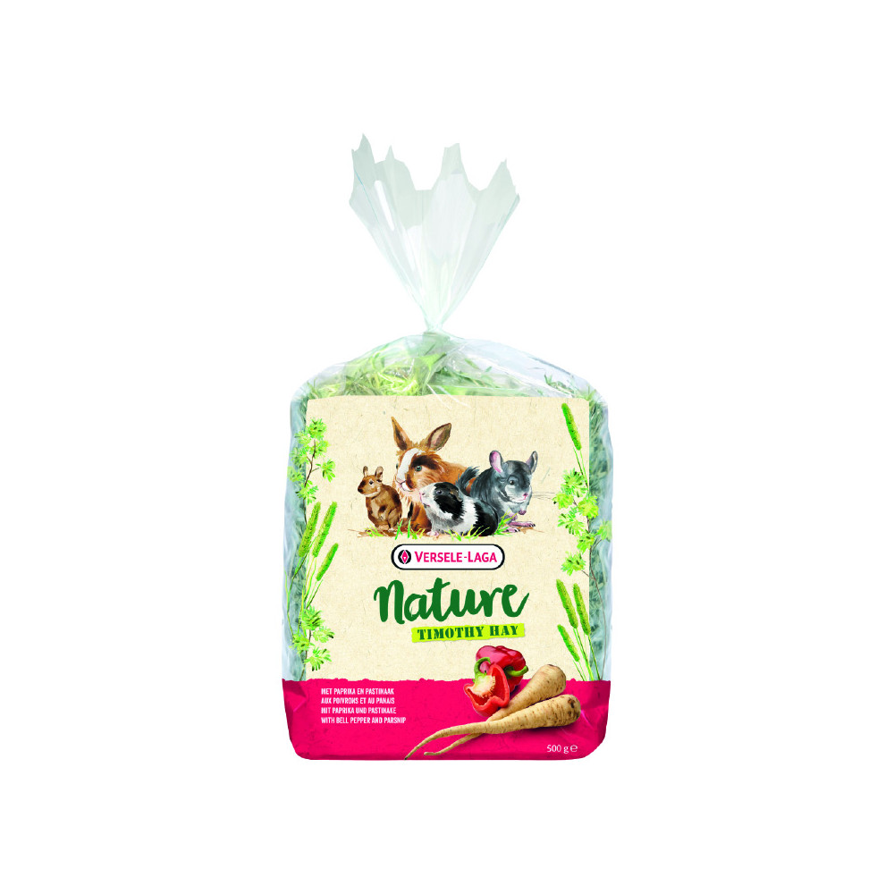 Versele-Laga Nature Timothy Heno Para Roedores Sabor Pimiento