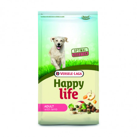 Versele-Laga Happy Life Adult Comida Para Perros De Cordero 15 KG
