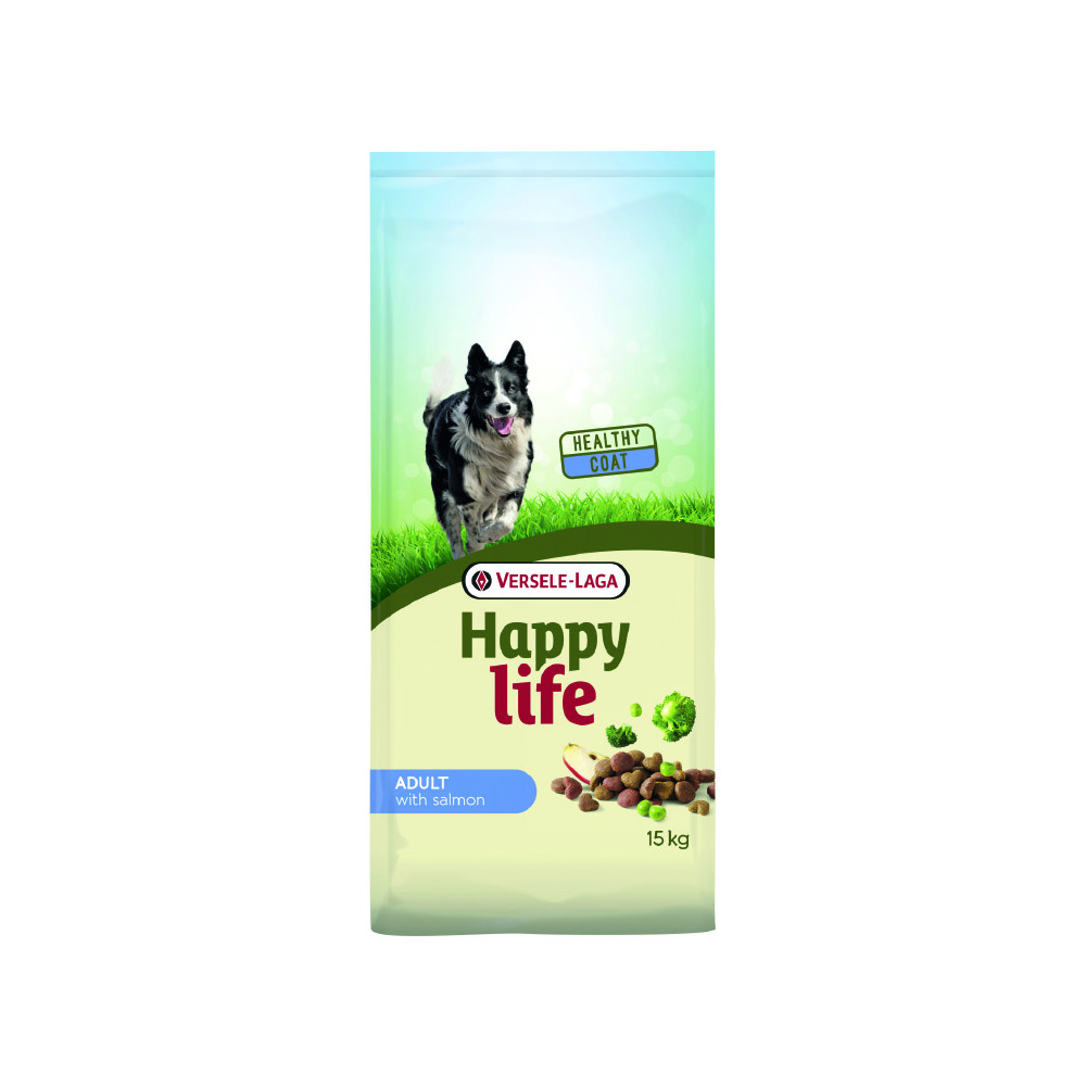 Versele-Laga Happy Life Adult Comida Para Perros De Salmon 15 kg