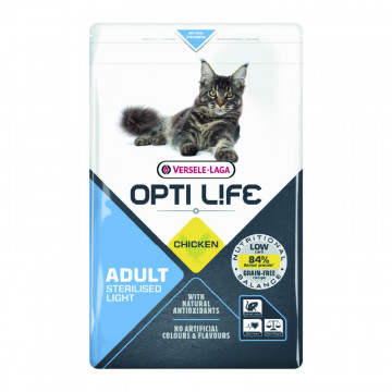 Versele-Laga Opti Life Cat Sterilised Light 7,5 kg