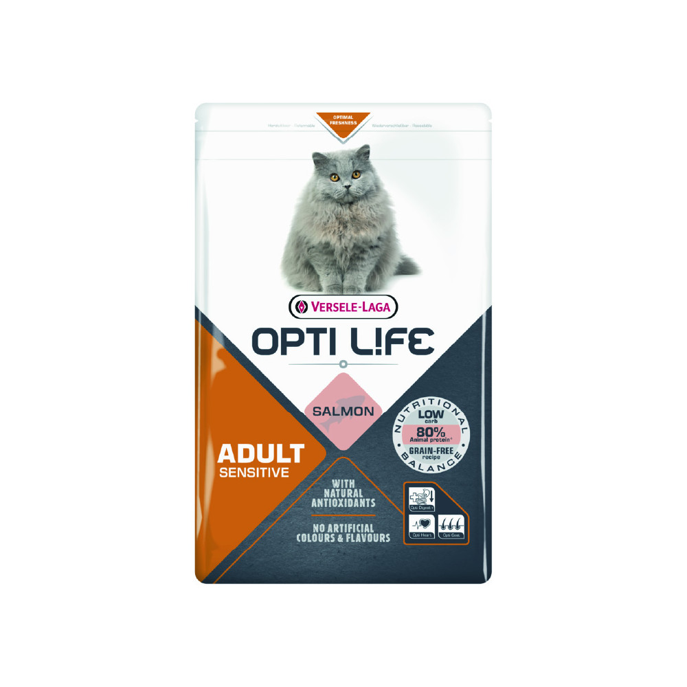 Versele-Laga Opti Life Cat Sensitive 2,5 kg Y 7,5 kg