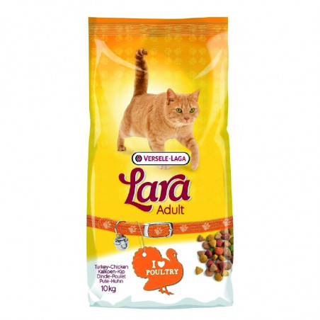 Versele-Laga Lara Pienso Para Gatos Adult con Pavo-Pollo 10 kg