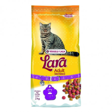 Versele-Laga Lara Pienso Para Gatos Adult Sterilized con Pollo 2 kg