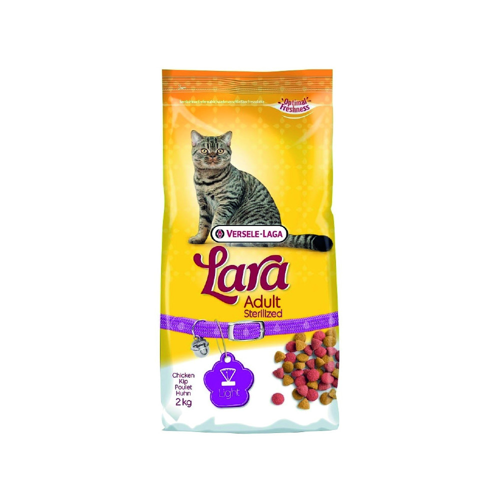 Versele-Laga Lara Pienso Para Gatos Adult Sterilized con Pollo 2 kg