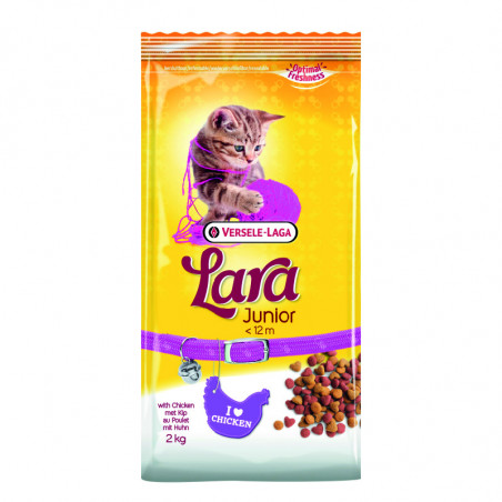 Versele-Laga Lara Pienso Para Gatos Junior con Pollo 2 kg
