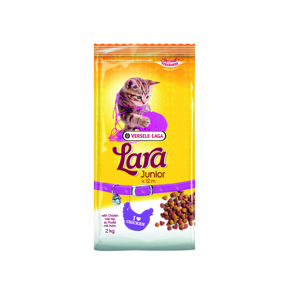 Versele-Laga Lara Pienso Para Gatos Junior con Pollo 2 kg