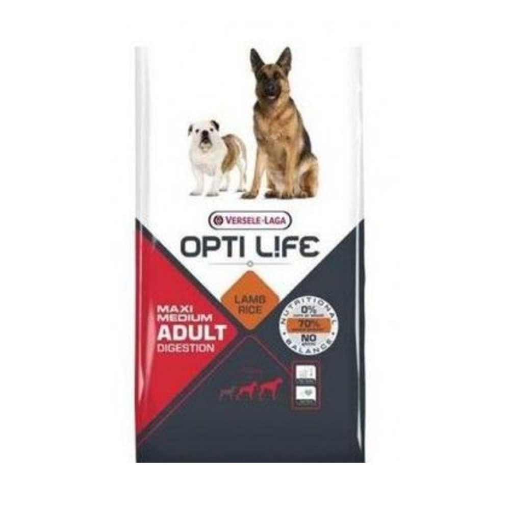 Versele-Laga Opti Life Adult Digestion Medium Maxi Comida Para Perros
