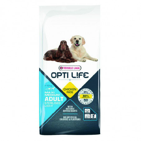 Versele-Laga Opti Life Adult Light Medium Maxi Comida Para Perros 12,5 kg