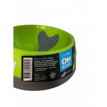 LICKIMAT Dog Oh Bowl etiqueta