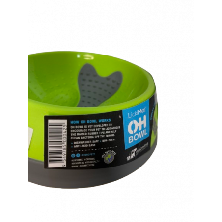 LICKIMAT Dog Oh Bowl etiqueta