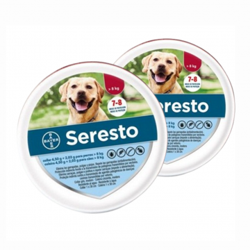 PACK AHORRO Seresto Collar Perros + 8 Kg / 70cm