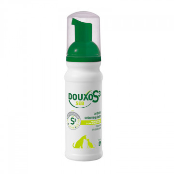 Douxo S3 Seb Mousse Antiolor Y Seborregulador para Perros y Gatos