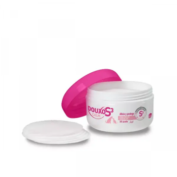 Douxo S3 Calm Discos Algodón Zonas Sensibles Localizadas para Perros y Gatos