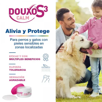 Douxo S3 Calm Discos Algodón Zonas Sensibles Localizadas para Perros y Gatos