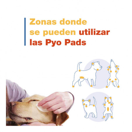 Douxo S3 Pyo Discos Desinfectantes de Algodón para Perros y Gatos