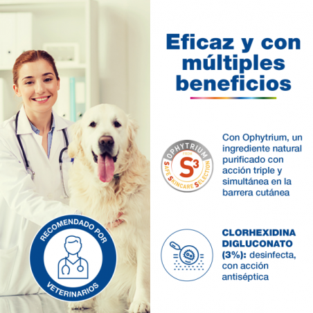 Douxo S3 Pyo Mousse Desinfectante para Perros y Gatos