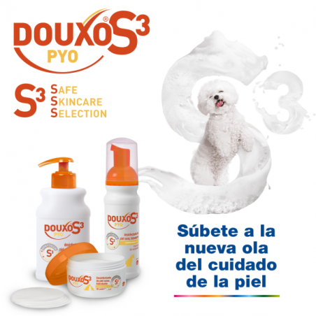 Douxo S3 Pyo Mousse Desinfectante para Perros y Gatos
