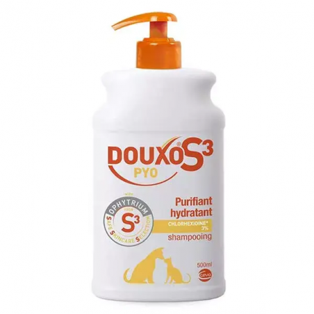 Douxo S3 Pyo Champú Desinfectante para Perros y Gatos