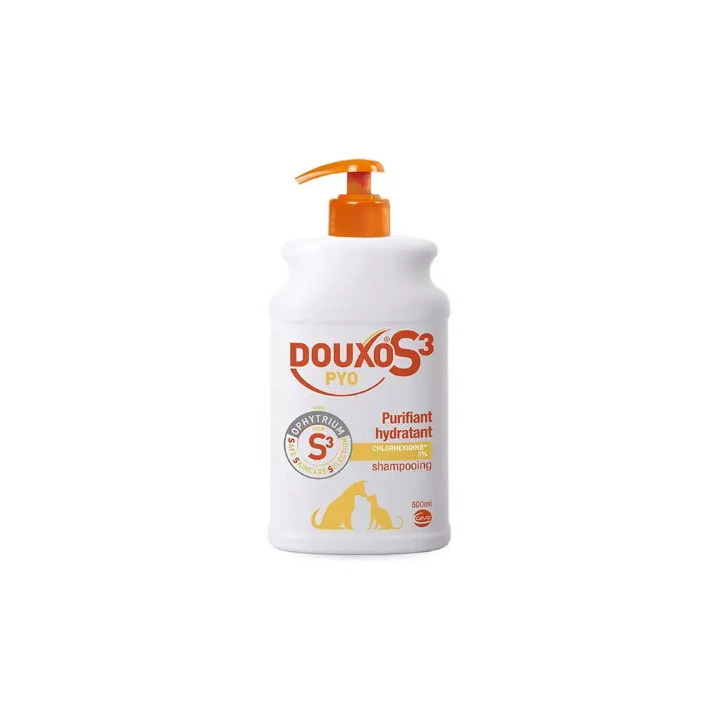 Douxo S3 Pyo Champú Desinfectante para Perros y Gatos