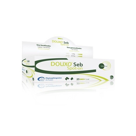 Douxo Seb Spot-on Pipetas para Perros y Gatos