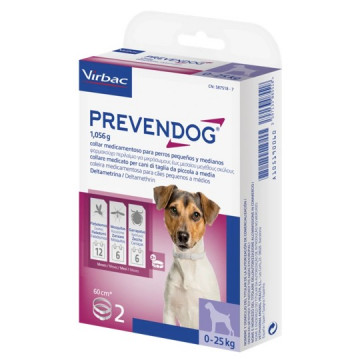 Prevendog Collar Antiparasitario 60 Cm - 2 Collares