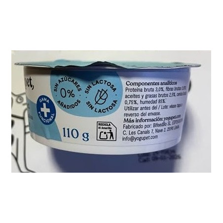 Yogupet Yogurt Funcional Helppet (Sistema Inmunitario) para Perros