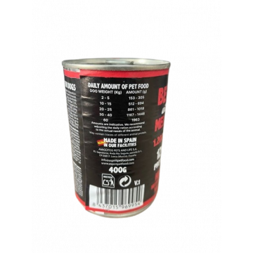 Alpha Spirit Húmedo Lata Ternera Melón 400gr