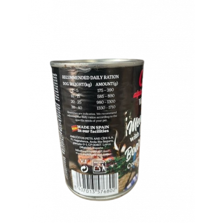 Alpha Spirit Lata Albóndigas de Jabalí y Tomillo 400gr